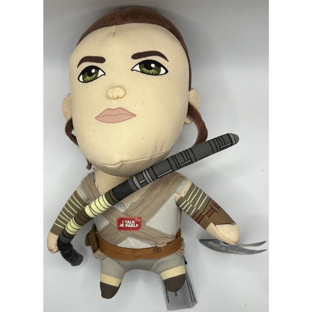 Disney STAR WARS REY Talking Plush 9" Toy Collectible Plush With Tags